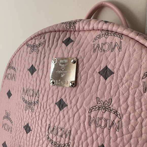 MCM BackPack in Soft Pink OBO - Picture 2 of 7